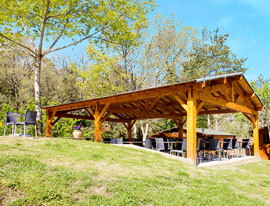 pension complète au camping des randonneurs à Fenouillet