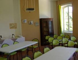 salle de réunion au chateau la peyralade