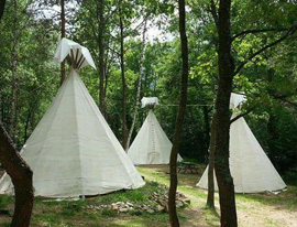 tipis dans les pyrénées pour un weekend ou des vacances